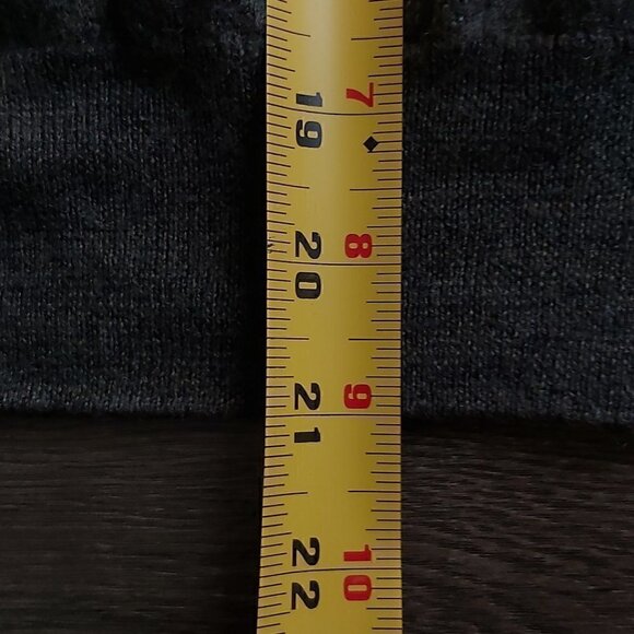 BLACK Brown 1826 Boys Grey Long Sleeved Wool Shirt Size Medium - Picture 5 of 5